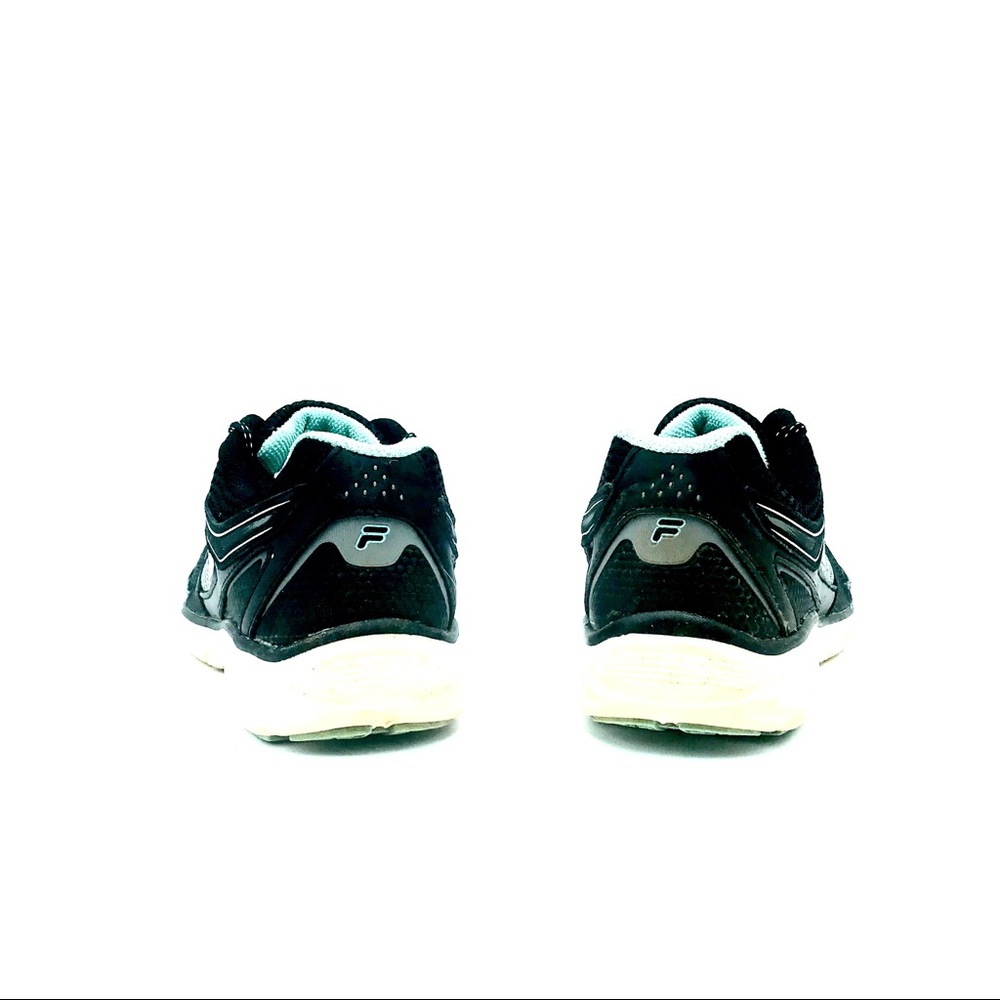 FILA Black & Gray Cool Max Running Shoes - Picture 4 of 7